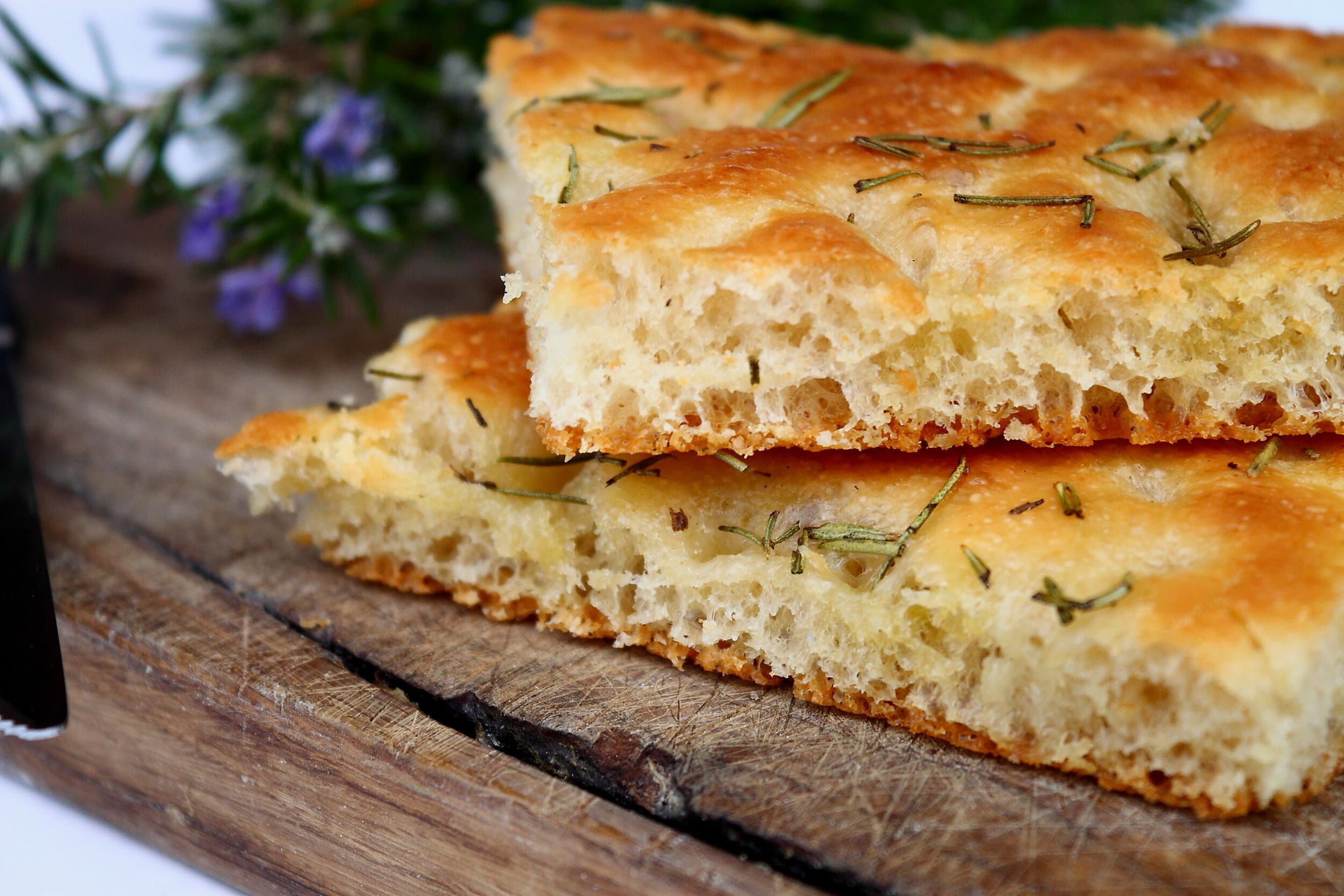 Foccacia, Rosemary & Sea Salt Sourdough (500g)
